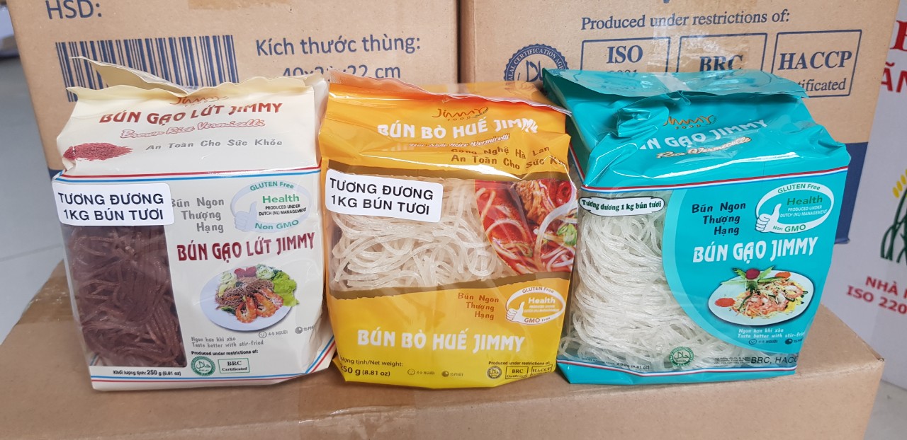 Thùng bún gạo lứt Jimmy (date mới)