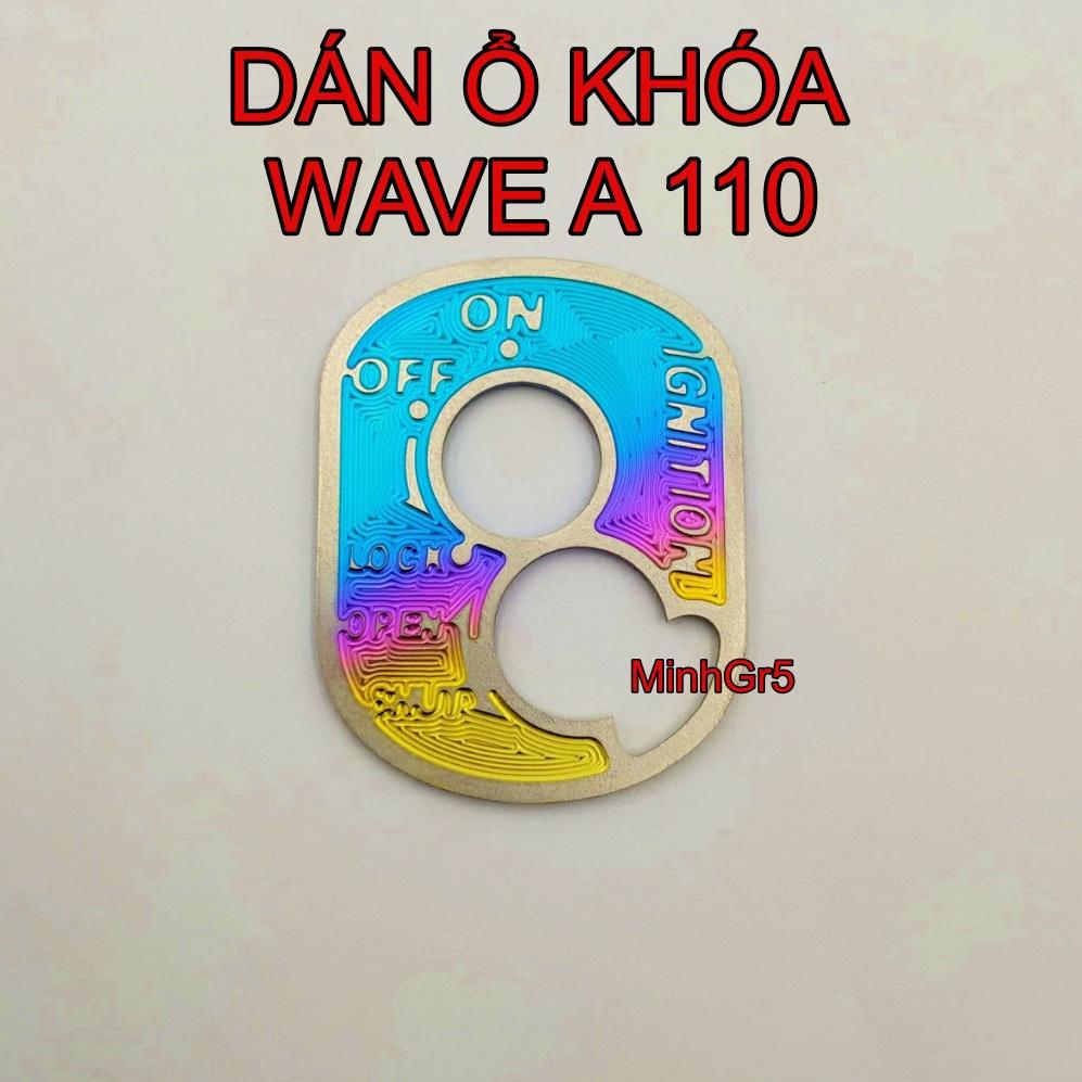 Logo Dán ổ khóa Wave a 110 Titan Gr5
