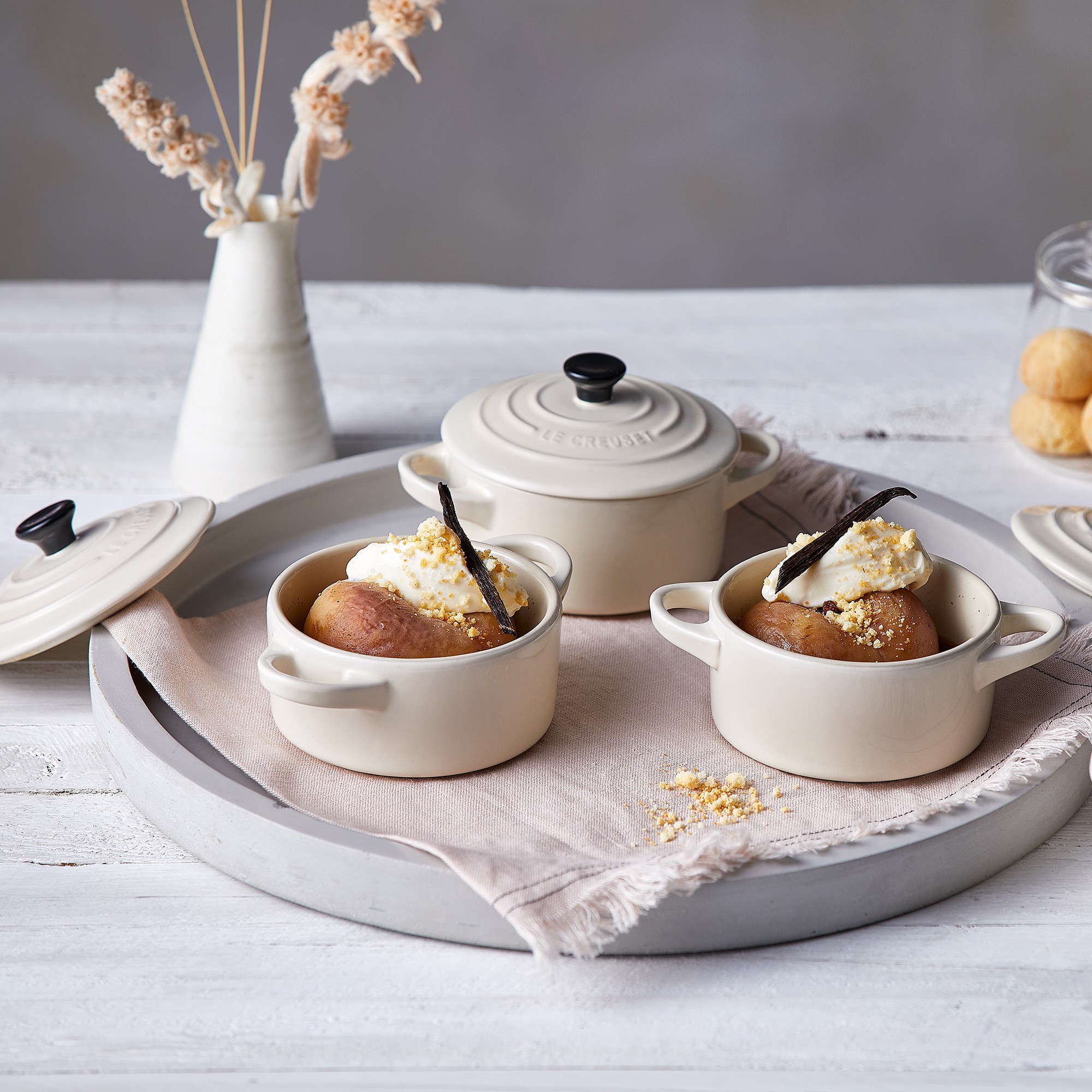 NỒI SỨ MINI LE CREUSET MERINGUE 200ML