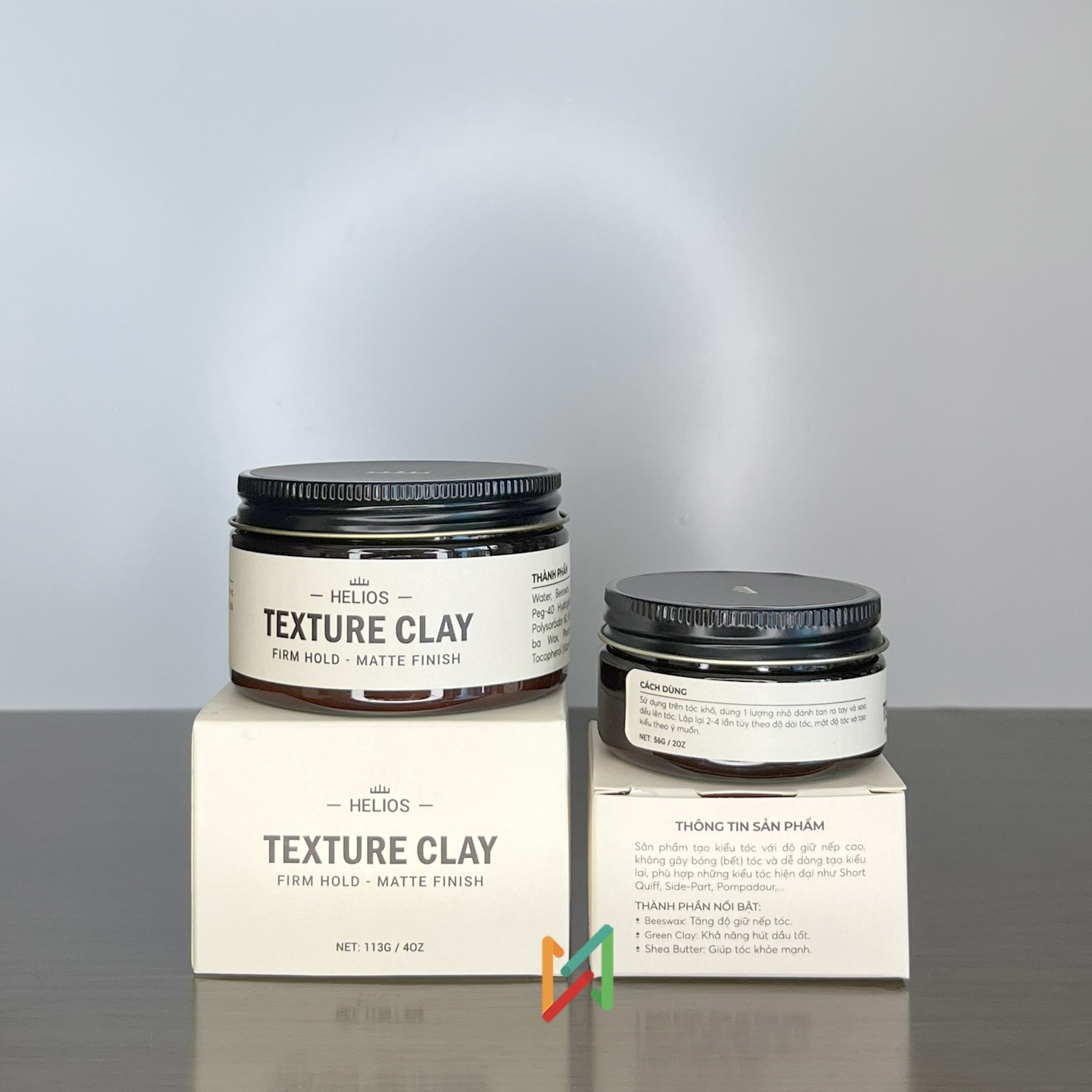 [HCM]Sáp Vuốt Tóc Helios Texture Clay 113g - New 2022