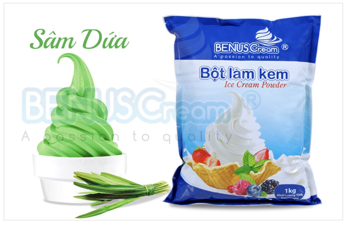 Bột Làm Kem Tươi - Vị Sâm Dứa
