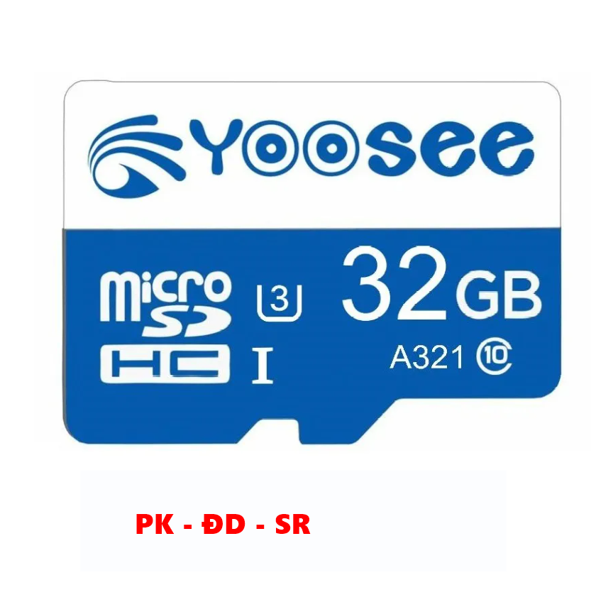 Thẻ nhớ Micro SD Yoosee 32GB Class 10 80MB - Siêu Rẻ