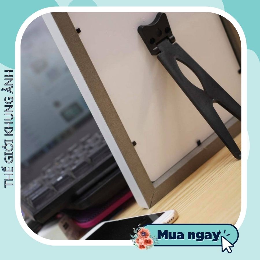 Khung ảnh cỡ 13x18 màu trơn, khung chất liệu nhựa tổng hợp phủ sơn bóng đẹp, giao hàng nhanh chóng