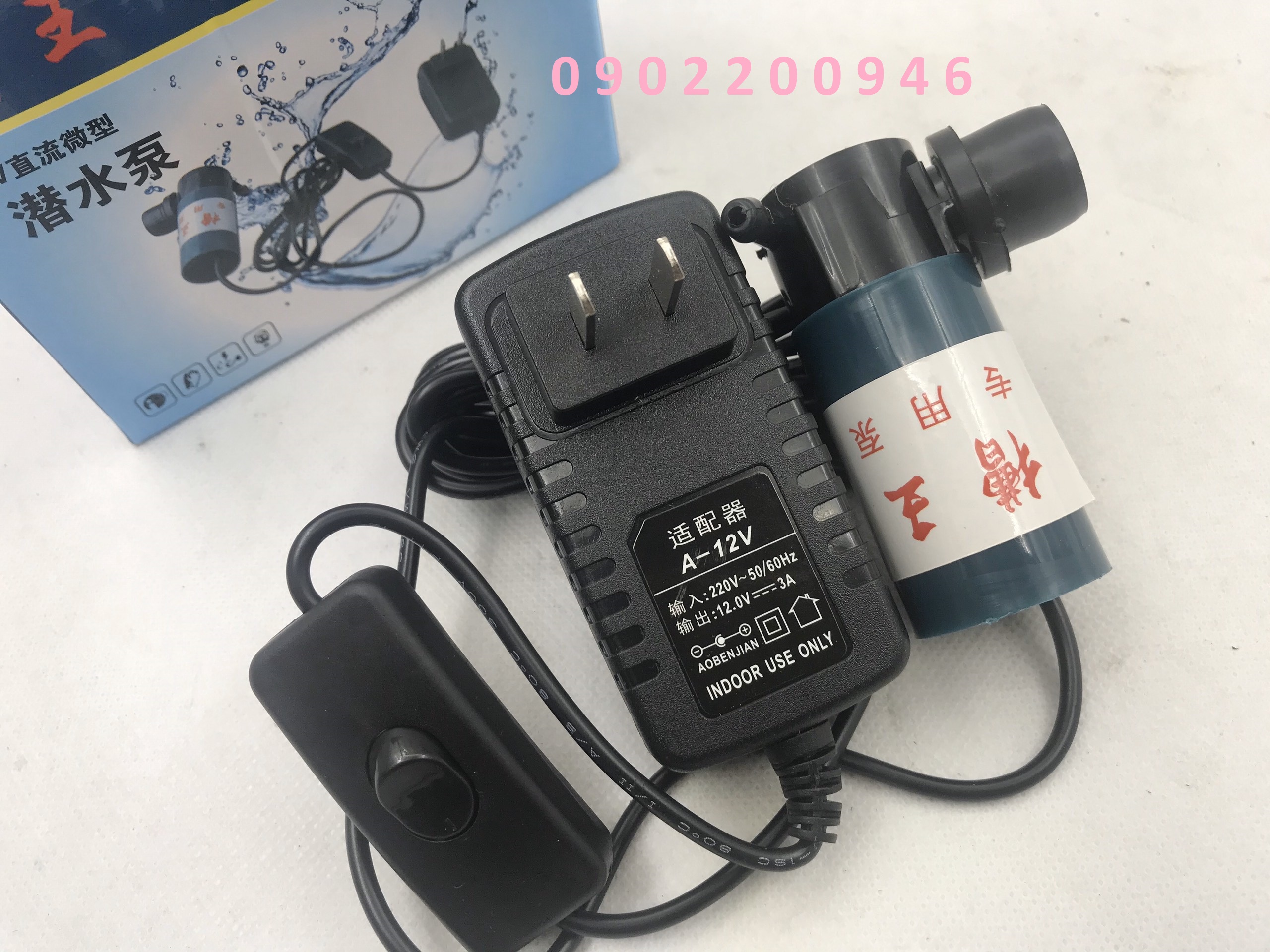 máy bơm caowang 12v cắt rãnh tường
