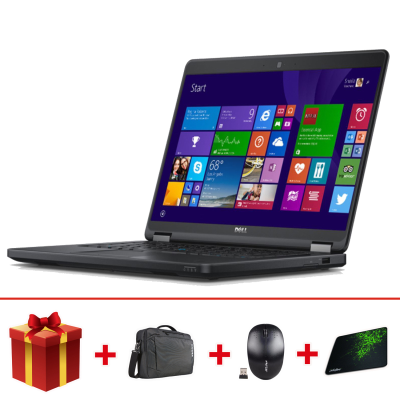 Bảng giá Laptop Dell Latitude E5450 Core i5-5300u/ Ram 8gb/ SSD 256Gb/ 14 inch Magie Cacbon- Hàng Xách Tay Mỹ Phong Vũ