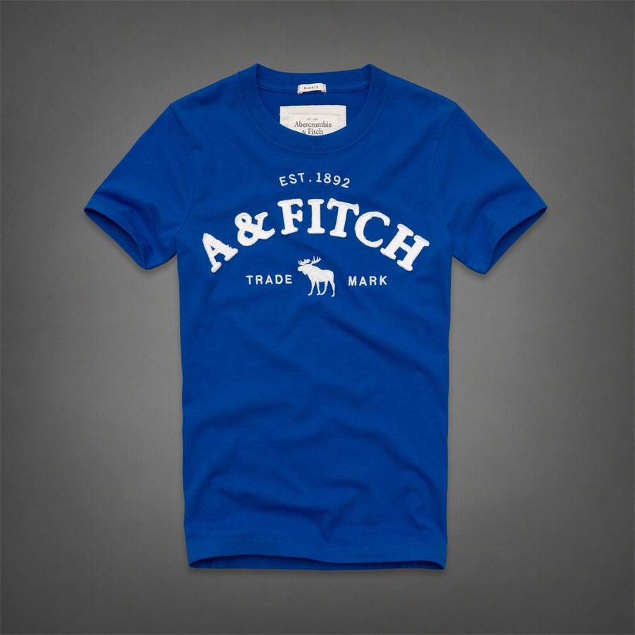 [HCM]Áo thun Abercrombie Blue Est 1892