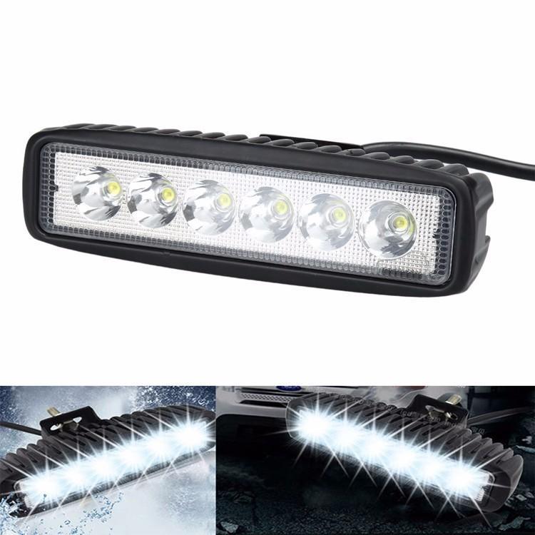 ĐÈN LED TRỢ SÁNG C6 1 TẦNG 6 LED THẲNG HÀNG 18W  tặng kèm công tắt on/off giảm giá mua pat GreenNetworks