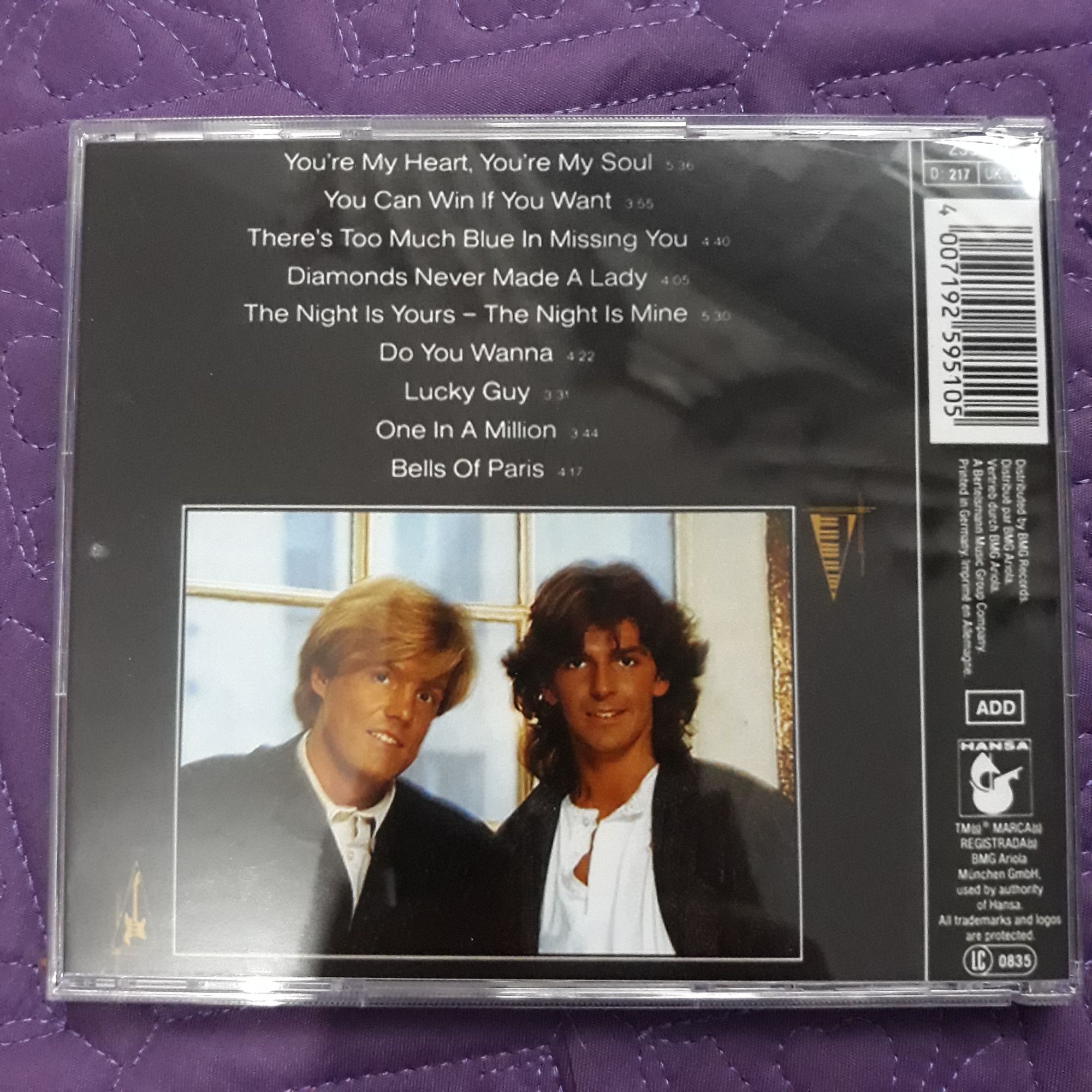 Bộ 5 cd Modern Talking Mitsubishi phono