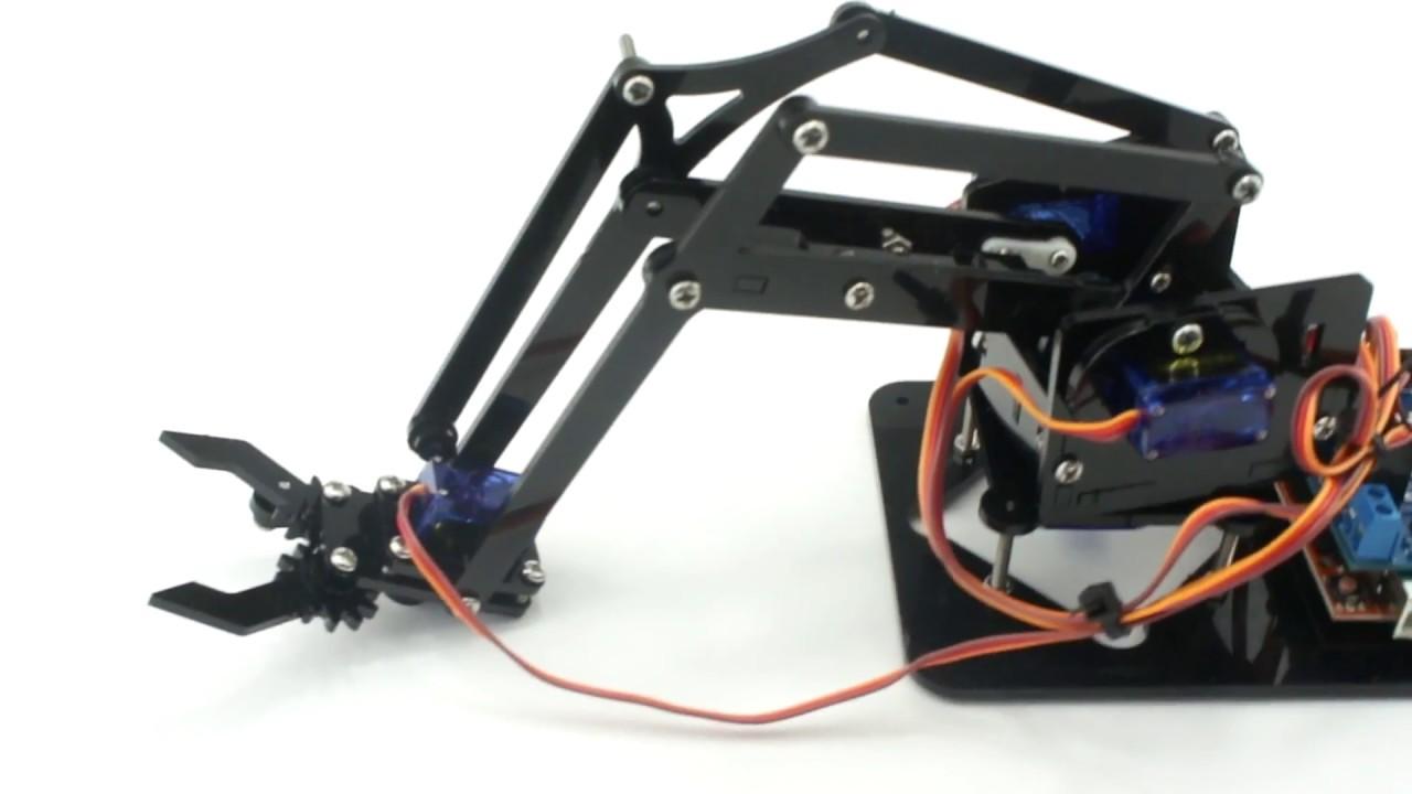 Combo Cánh tay robot Mini Lite sử dụng Servo sg90