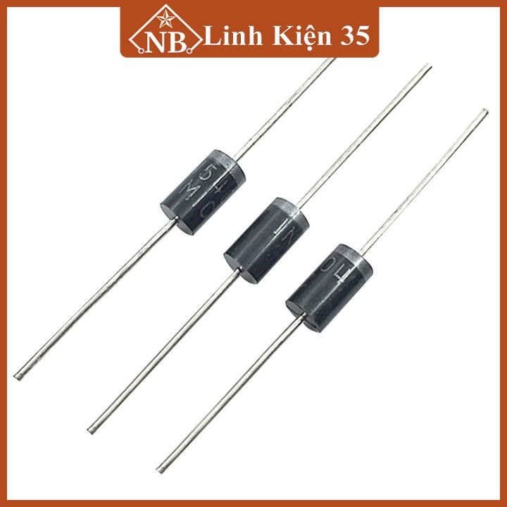 Diode chỉnh lưu 1N4007 1A 1000V (set 10 con, 50 con)