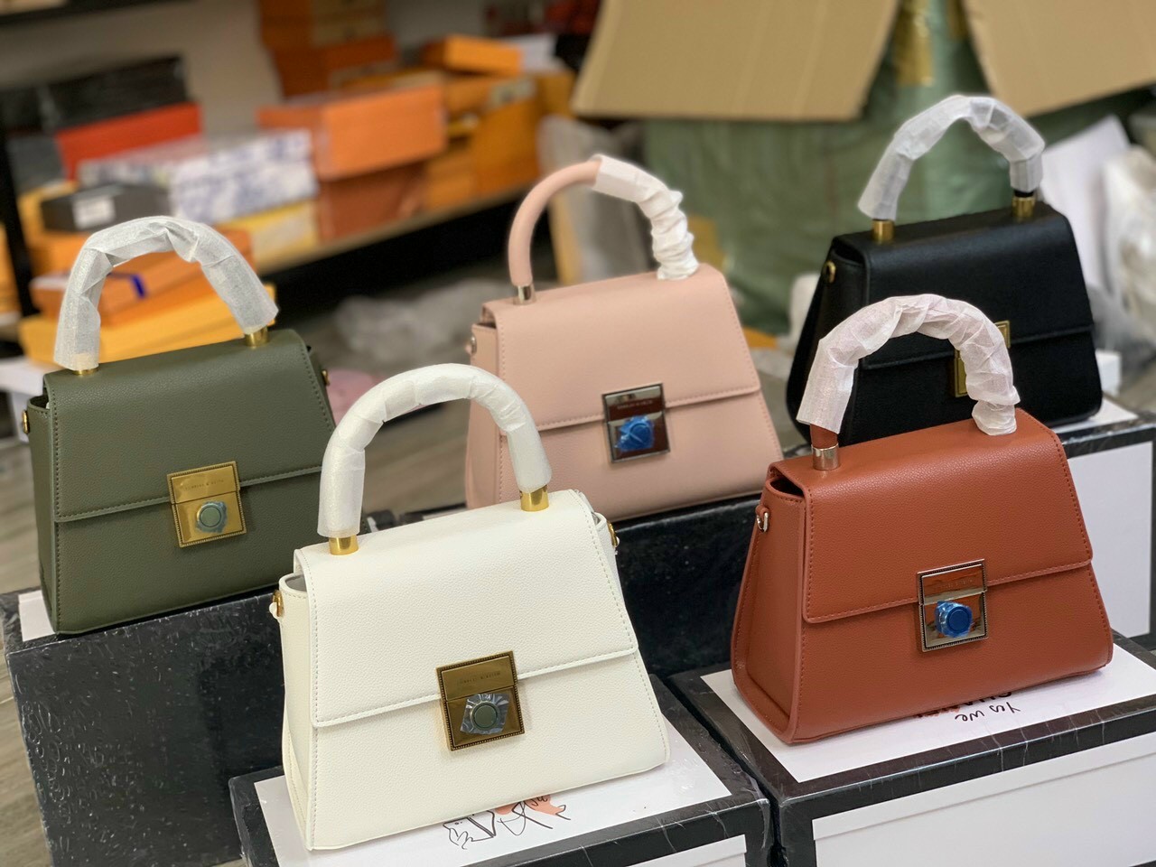 TÚI CNK QUAI SIZE 23 ĐẸP SANG