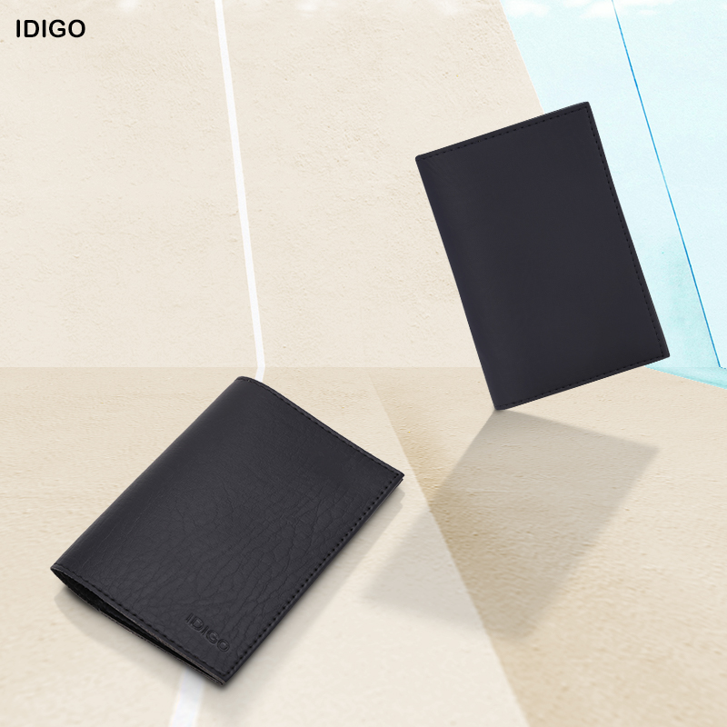 Bao da passport chữ nhật idigo fw2-001-00