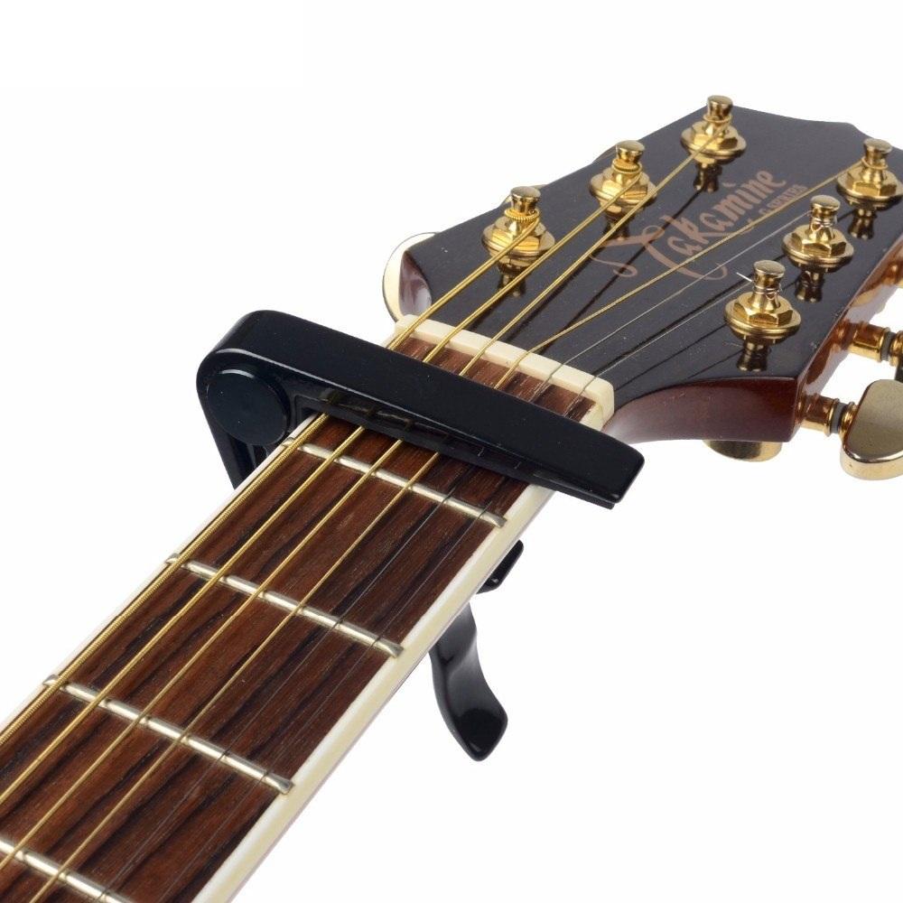 CAPO GUITAR CHẤT LIỆU KIM LOẠI MÀU ĐEN