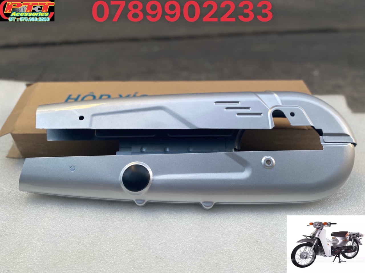 Hộp sên xe cub mới