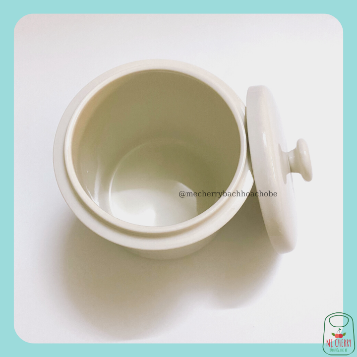 Thố sứ 0.5L - phụ kiện thay thế nồi nấu chậm Bear