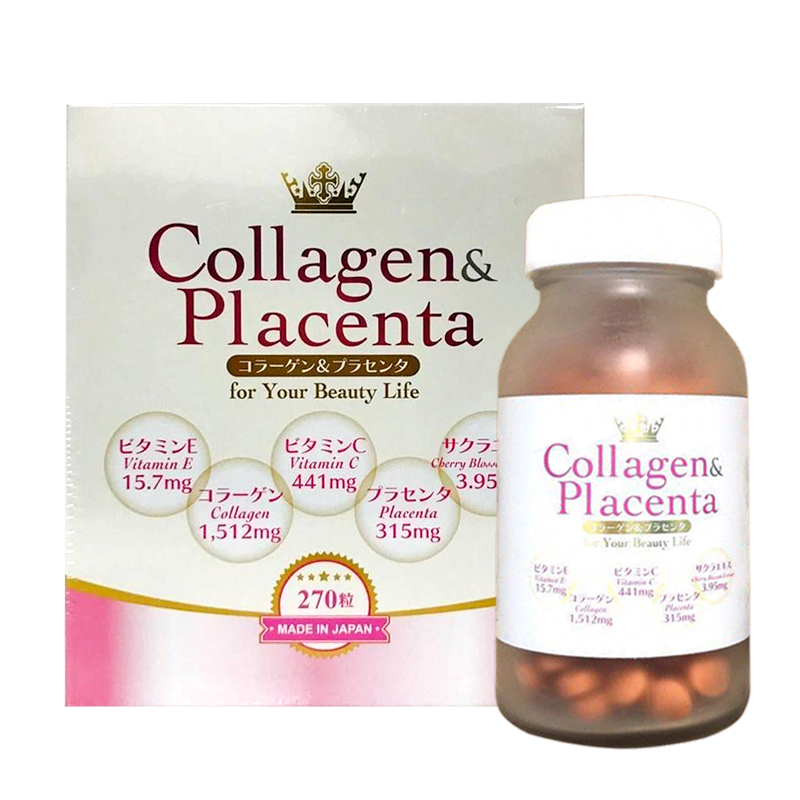 [HCM]Collagen Placenta 270v made in Japan