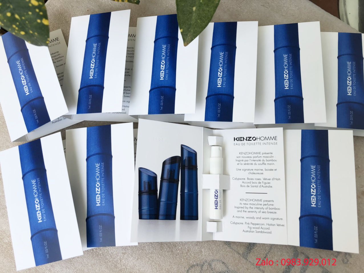 Mẫu thử Vial nước hoa Kenzo các mùi