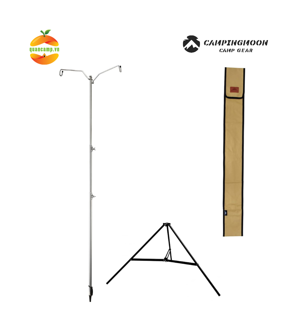 [HCM]Giá treo đèn dã ngoại Campingmoon D-243