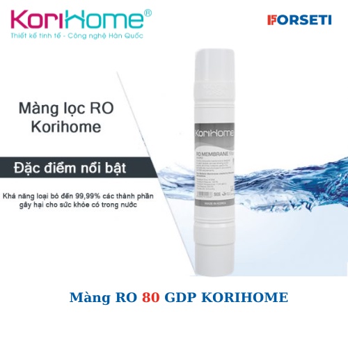 Màng RO Korihome 80GDP cho các máy Korihome