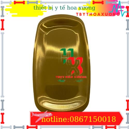 Bộ khay inox mạ vàng, khay spa - thiết bị vật tư spa