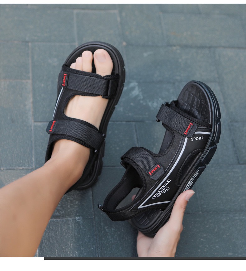 HOÀN TIỀN 15% - Sandal nam 2 quai No1 Sport - giày quai hậu học sinh nam đi học đi chơi