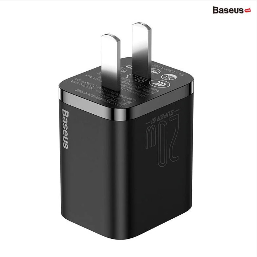 [BH 12 Tháng] Củ sạc nhanh 20W USB Type C Baseus Super SI Quick Charger QC3.0
