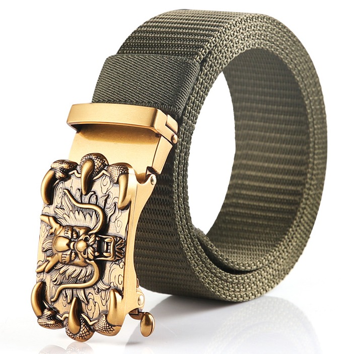 Thắt lưng nam dây nịt nam đầu khóa kim loại nguyên khốihọa tiết đen bóng dài 120cm(có thể tháo rời dây)đẹp bền chống thấm