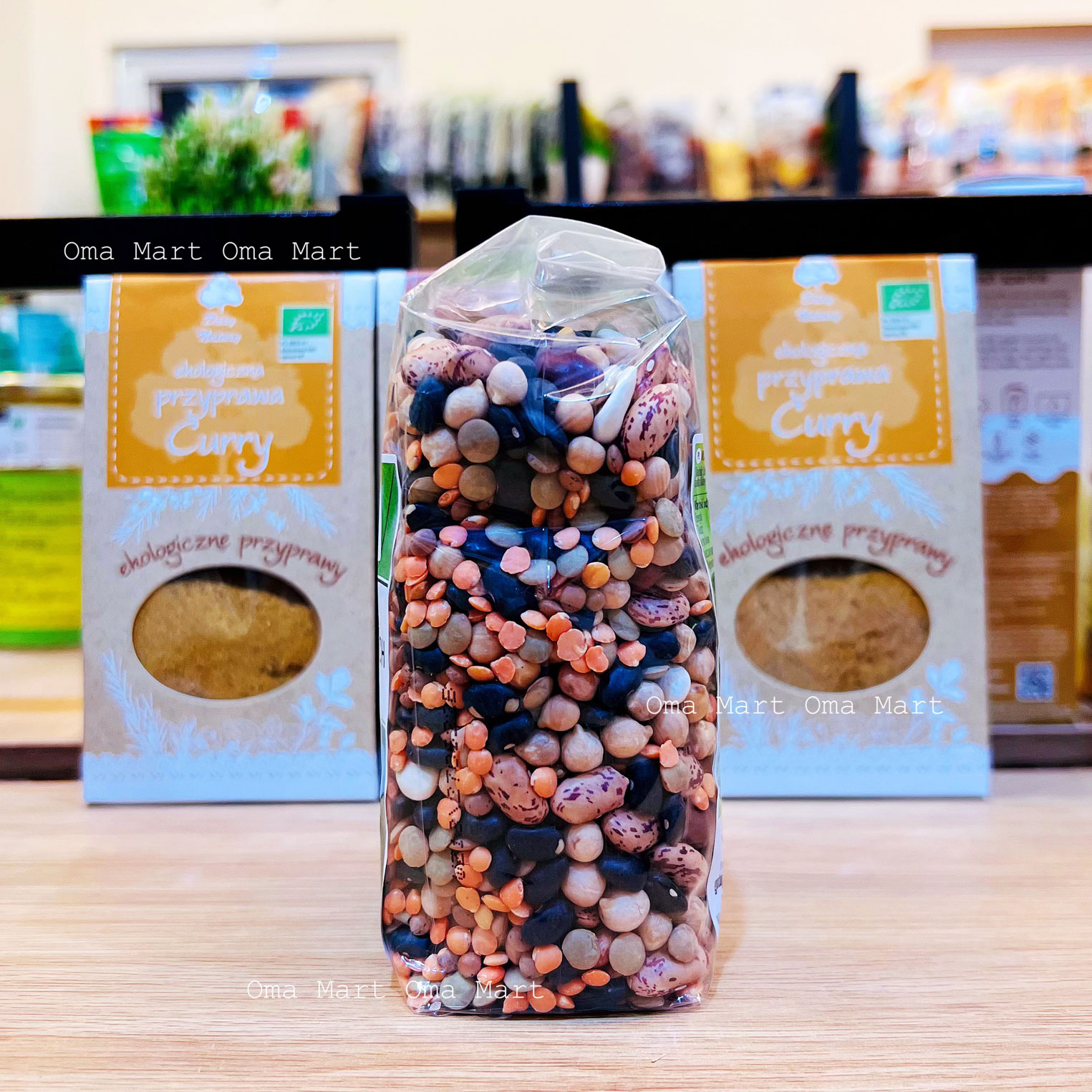 Synthetic beads assorted beans Organic Bio Planet 400g