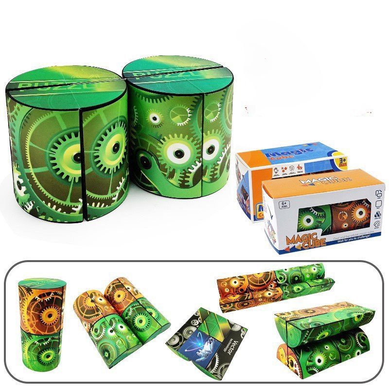 Đồ Chơi Khối Rubik 3D Thay Đổi Hình Dạng Độc Đáo Cho Bé
