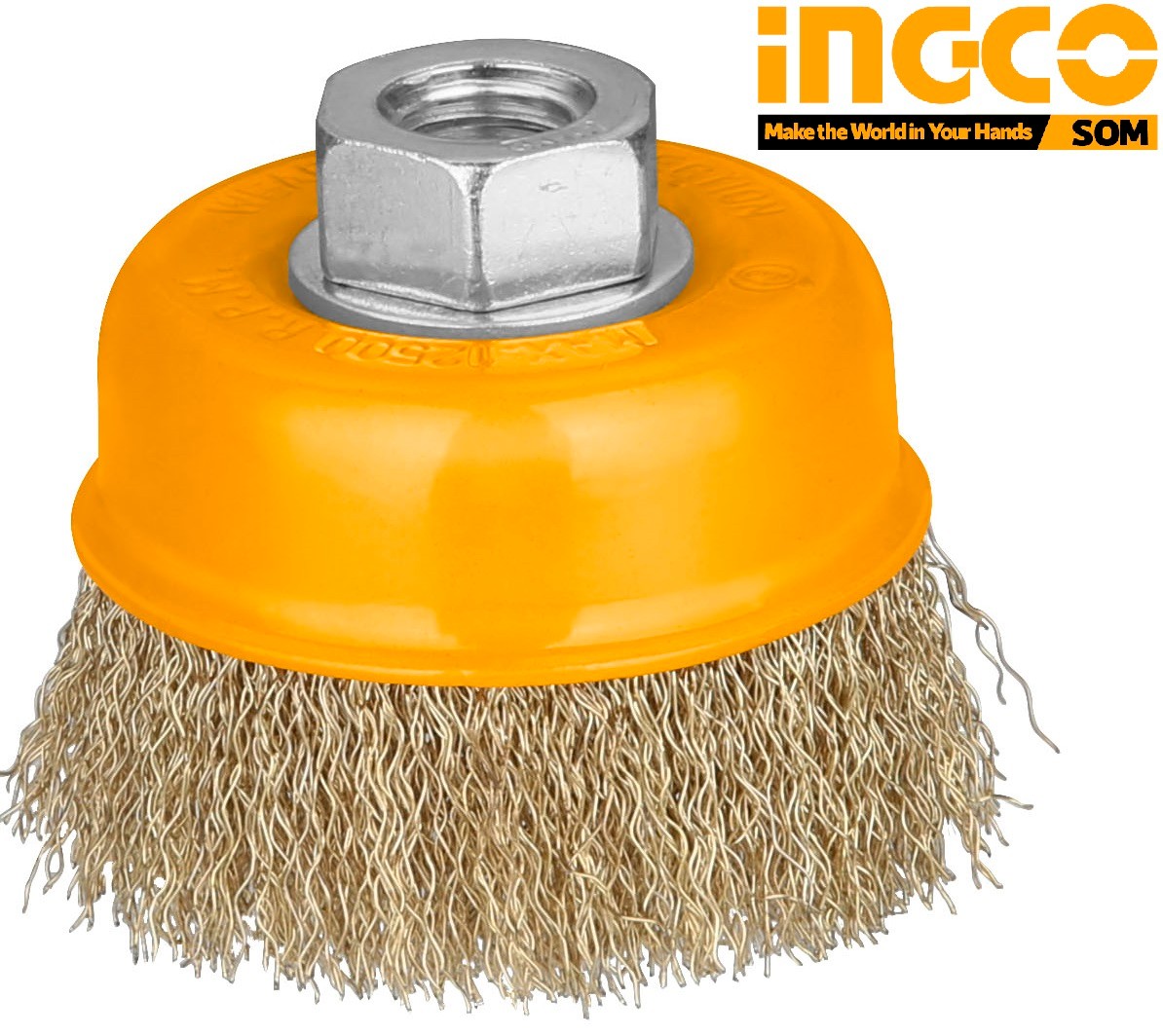 Chén cước thẳng 75mm 3inch wire cup brush Ingco WB10752 - WB10752 sản phẩm đa dạng về mẫu mã kích cỡ chất lượng đảm bảo cam kết hàng nhận được giống với mô tả