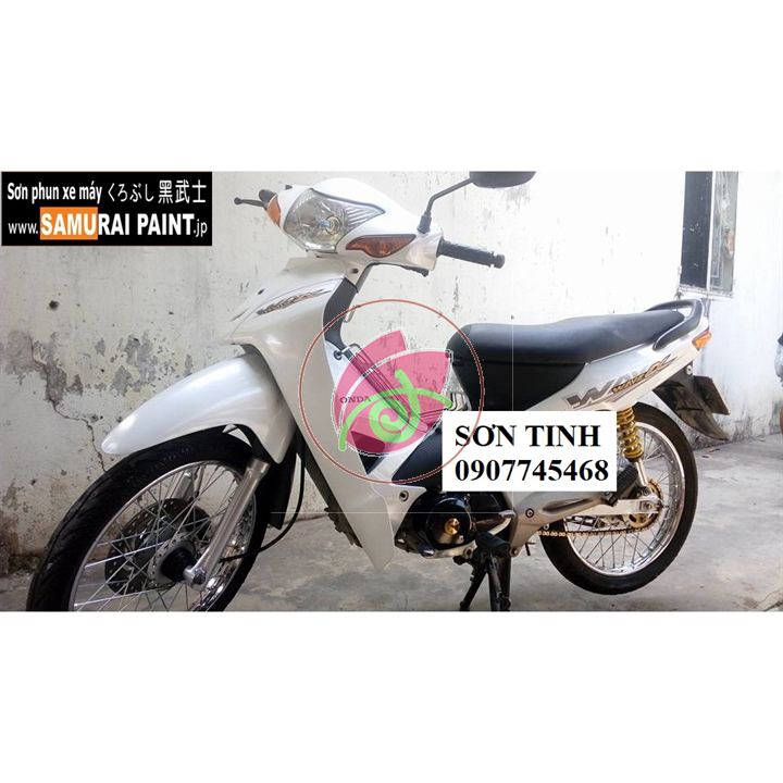 SƠN SAMURAI MÀU TRẮNG NGỌC TRAI K420