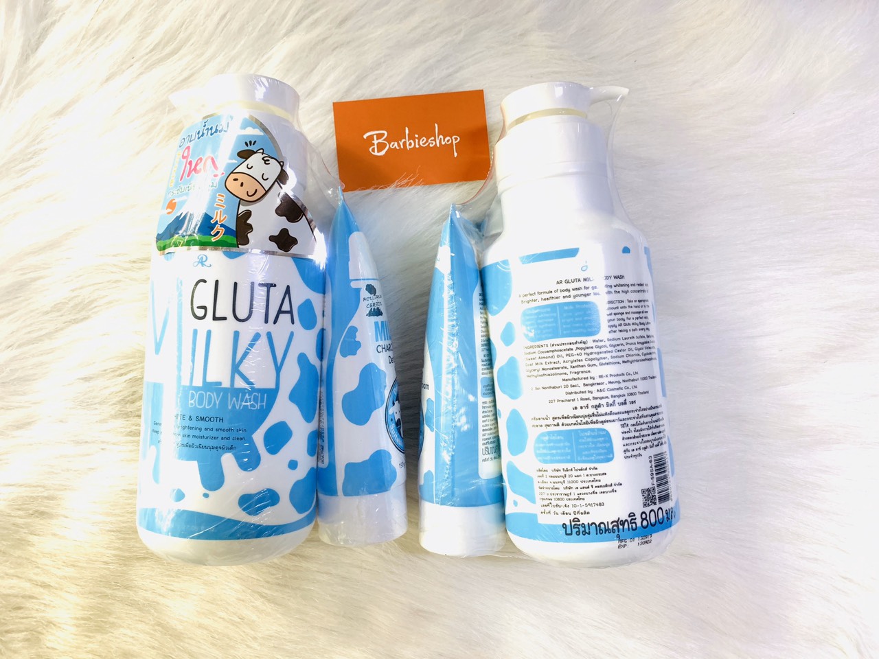(HCM) Bộ sữa tắm bò Gluta Milky Thái Lan
