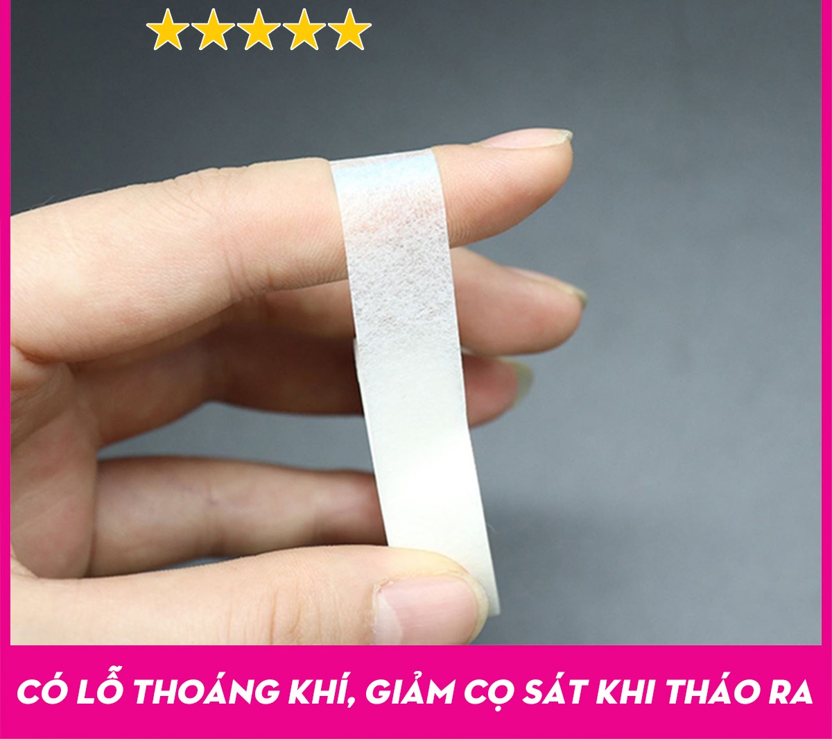 băng keo lụa dán mi dưới