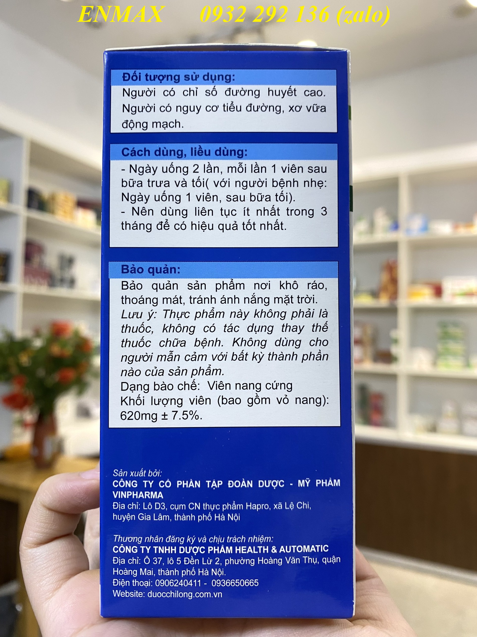 Diavic Plus Dây thìa canh dong riềng đỏ
