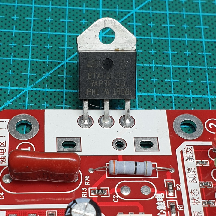 Mạch timer máy hàn cell pin NY-D01, máy hàn điểm chịu dòng 40A/100A.