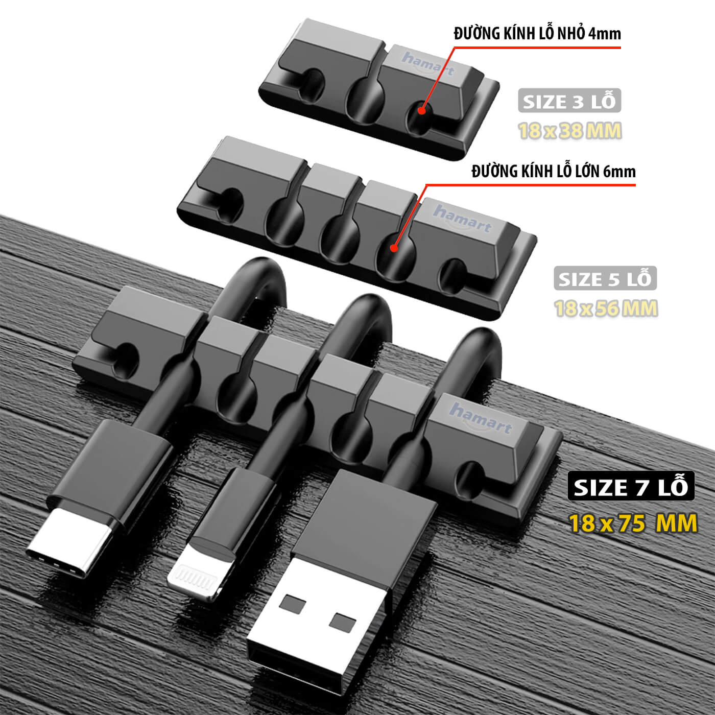 20 PCS Cable Clips Organizer Drop Wire Holder Cord Management Self-Adhesive Cable Manager Fixed Clamp Wire Winder