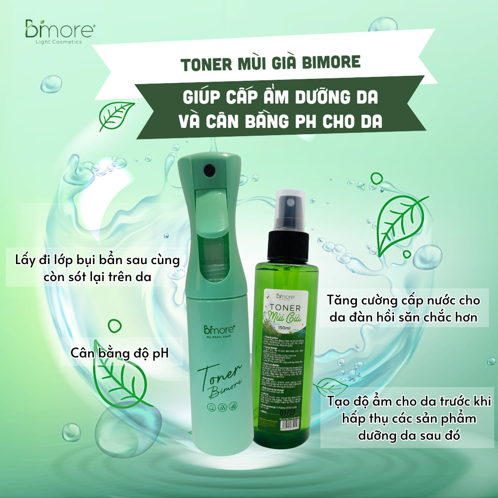Toner Mùi già Bimore cấp ẩm dưỡng da và cân bằng pH cho da