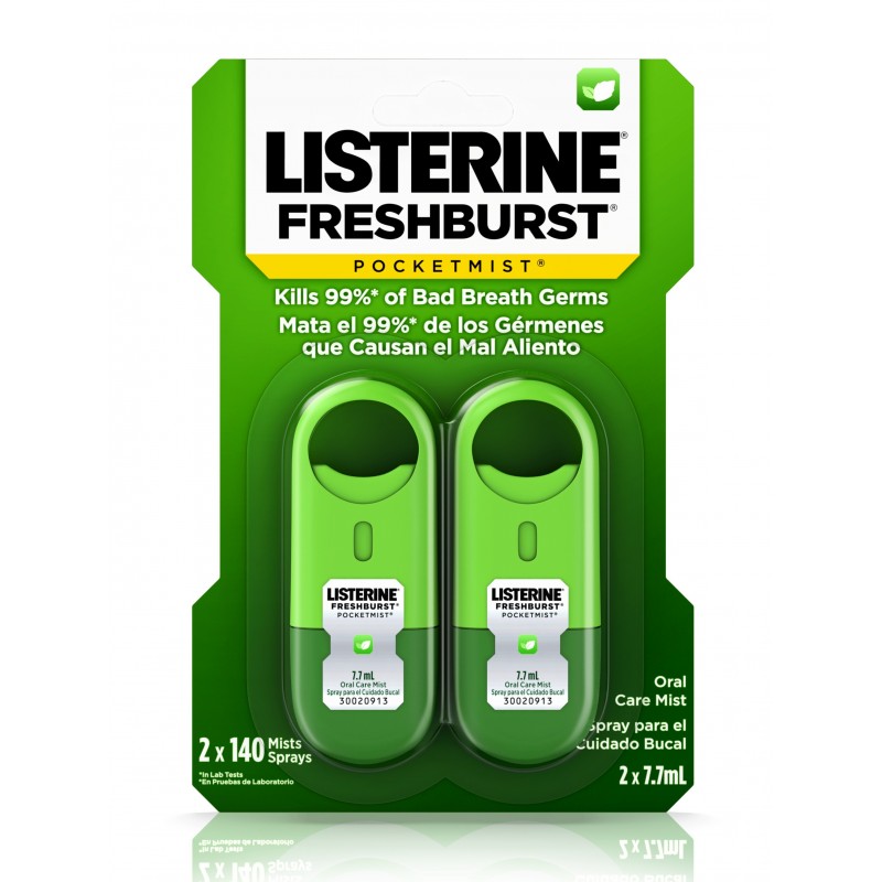 [HCM]COMBO 2 XỊT THƠM MIỆNG LISTERINE (7.7ml)