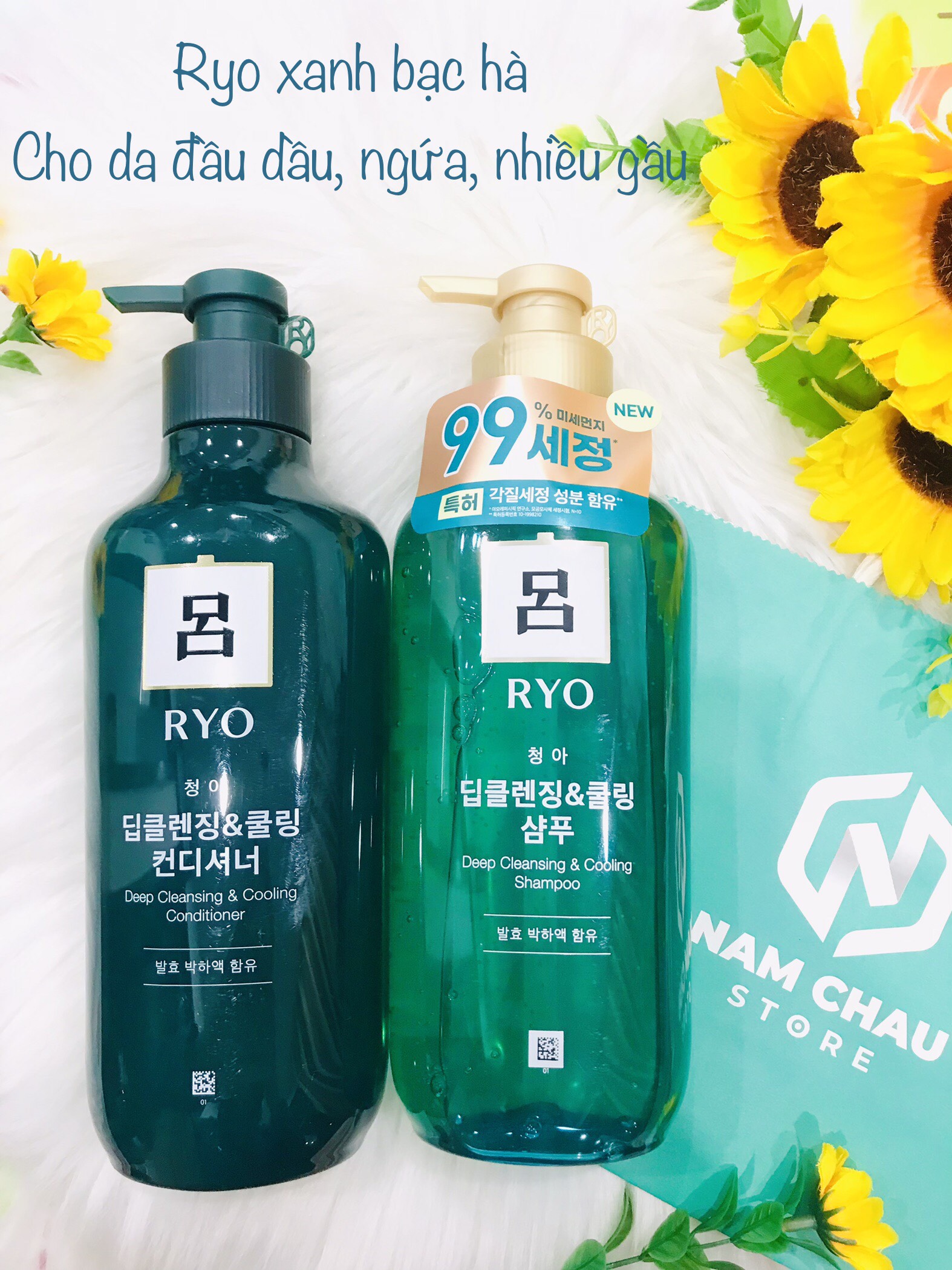 Bộ dầu gội xả đông y Ryo Hàn Quốc