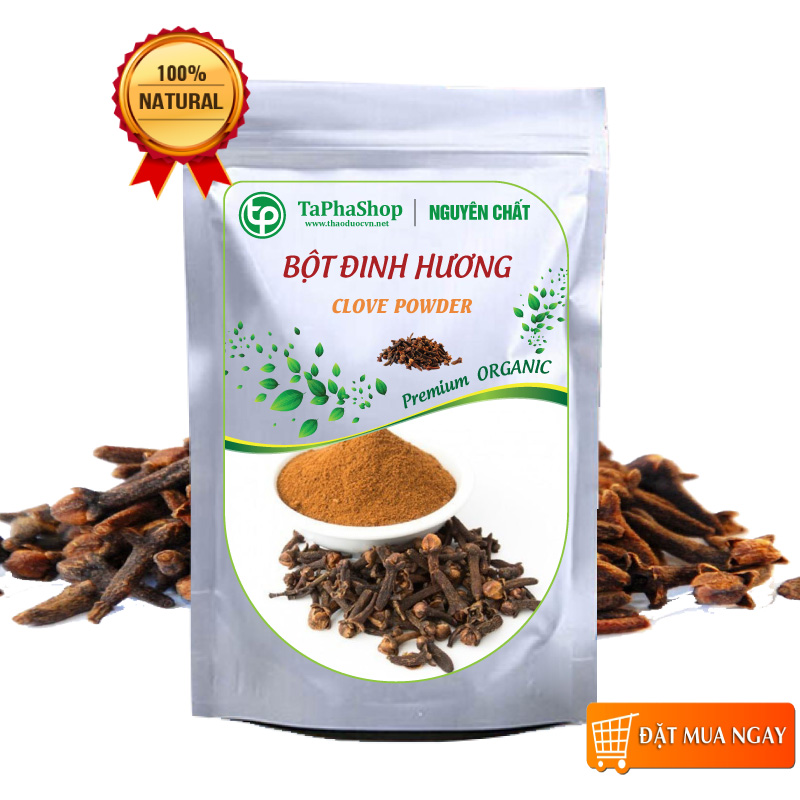 Bột đinh hương nguyên chất 100g - Tấn Phát