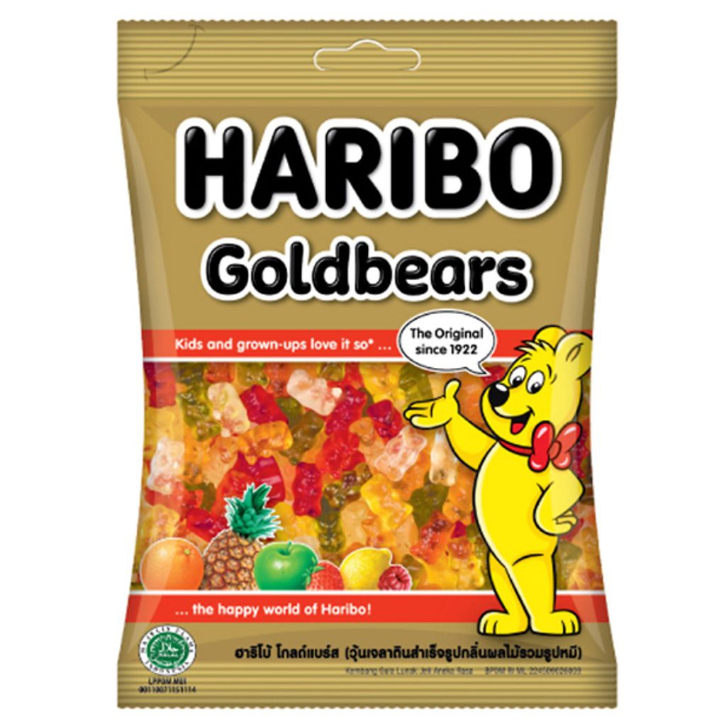 Kẹo dẻo Haribo Goldbears 80g