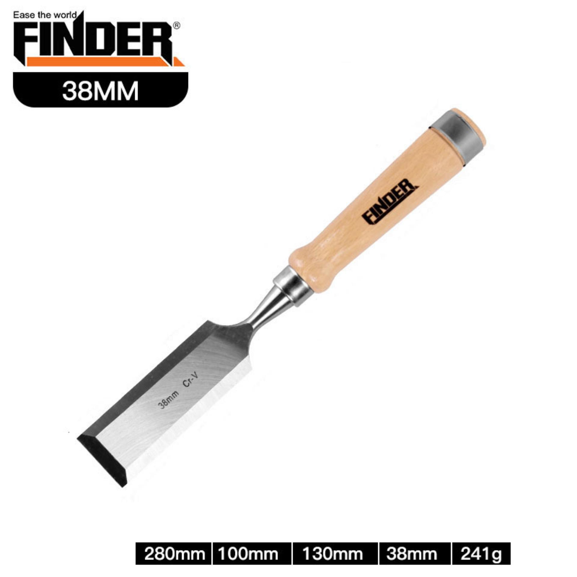 1 cây đục cao cấp cán gỗ Finder 38mm