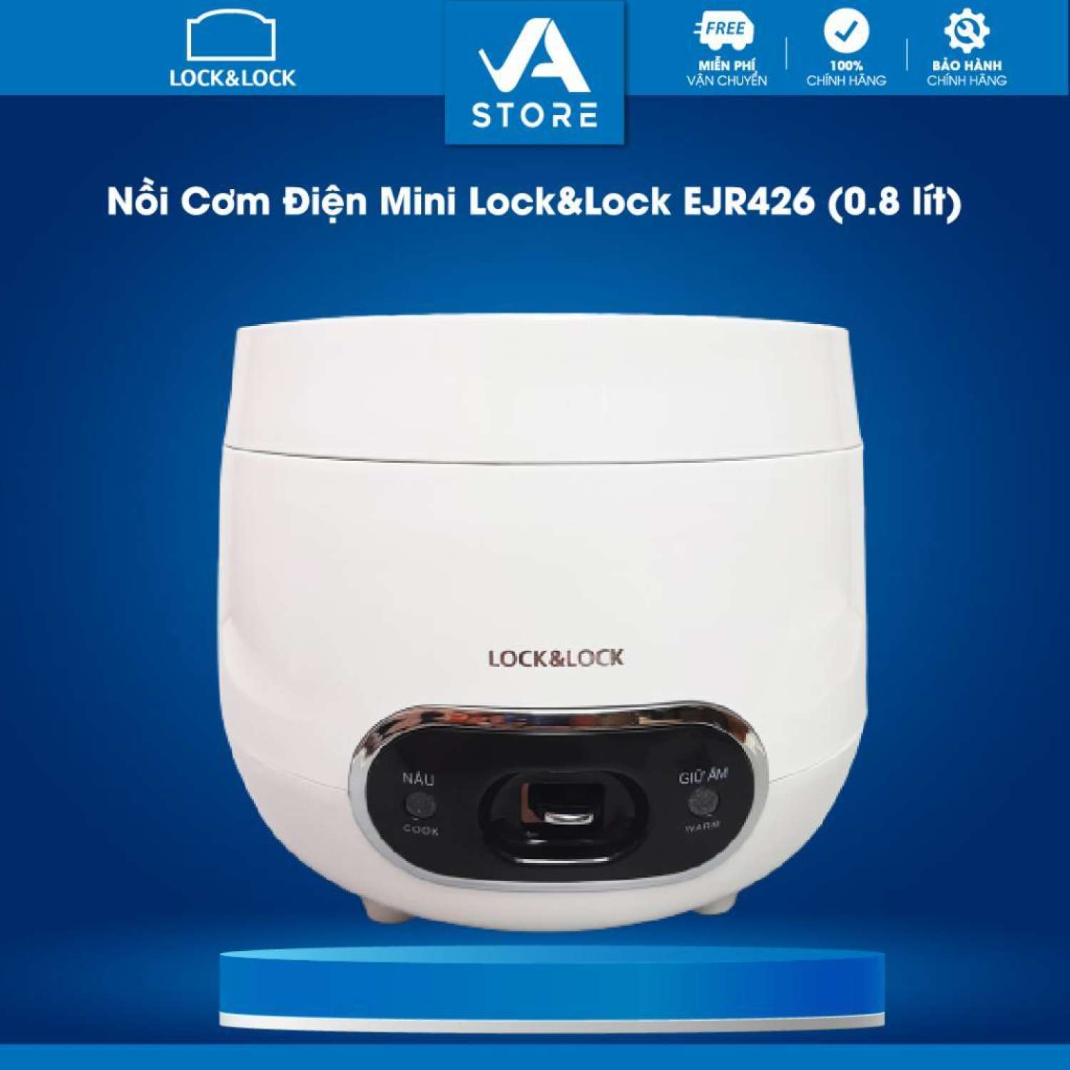 Nồi cơm điện mini lock&lock ejr426 dung tích 0.8 lít