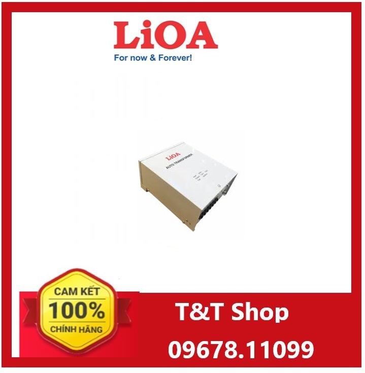 Biến áp đổi nguồn hạ áp Lioa 3000VA, đầu ra 100v