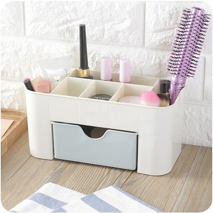 Kệ Mỹ phẩm mini có khay và nhiều ngăn