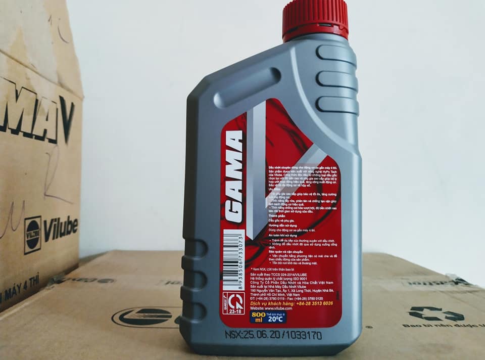 Dầu nhớt Gamav0.8 lít dùng cho xe số