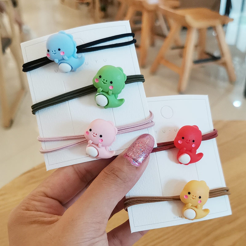 CỘT TÓC KHỦNG LONG BẦU BĨNH - 01PCS