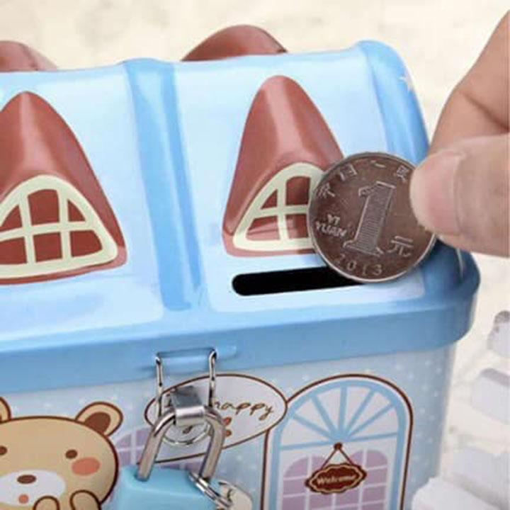 Két Sắt Mini Hình Nhà