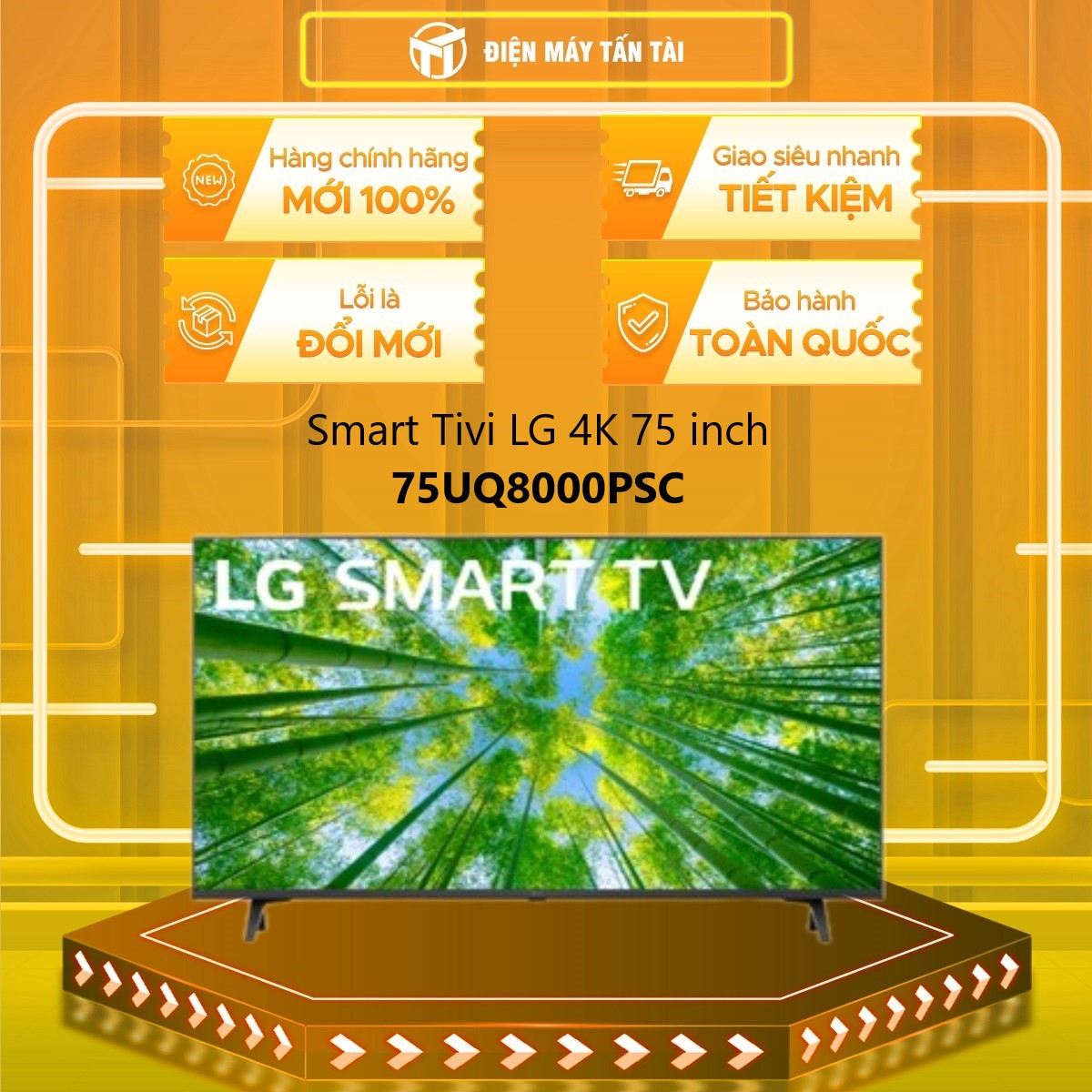75UQ8000PSC - Smart Tivi LG 4K 75 inch 75UQ8000PSC