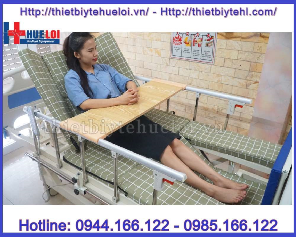 Giường y tế đa chức năng - Chậu gội nằm tại chỗ